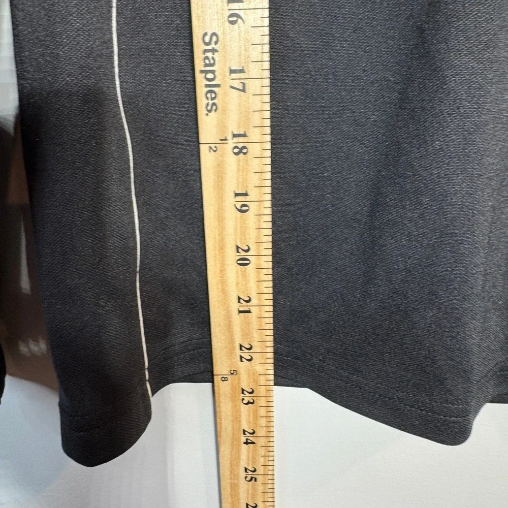 Adidas Black‎ Climalite Long Sleeve Quarter Zip Pullover Top Kids Size M Y11-12